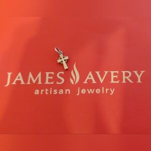 Tiny JAMES AVERY RETIRED & RARE STERLING SILVER CELTIC CROSS CHARM